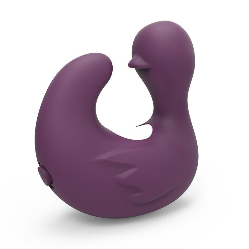 Swamson Dedal canard stimulateur USB silicone Violet
