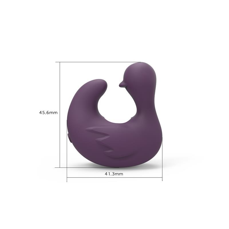 Swamson Dedal canard stimulateur USB silicone Violet