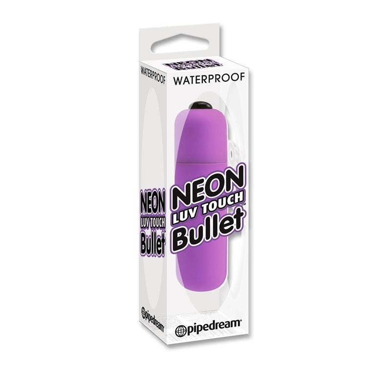Neon balle vibrante Luv Touch mauve