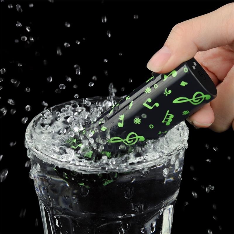 balle vibrante phosphorescent brillant-in-the-dark