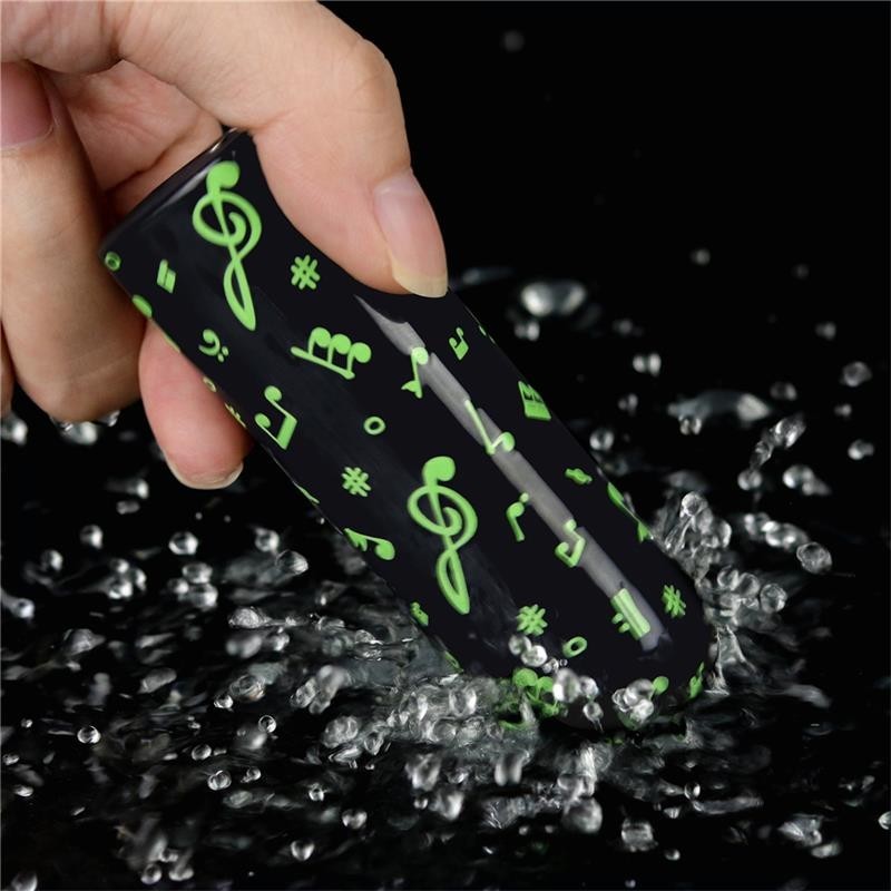 balle vibrante phosphorescent brillant-in-the-dark