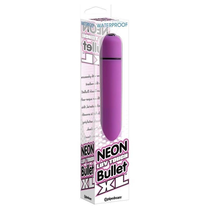 Neon balle vibrante XL Luv Touch mauve