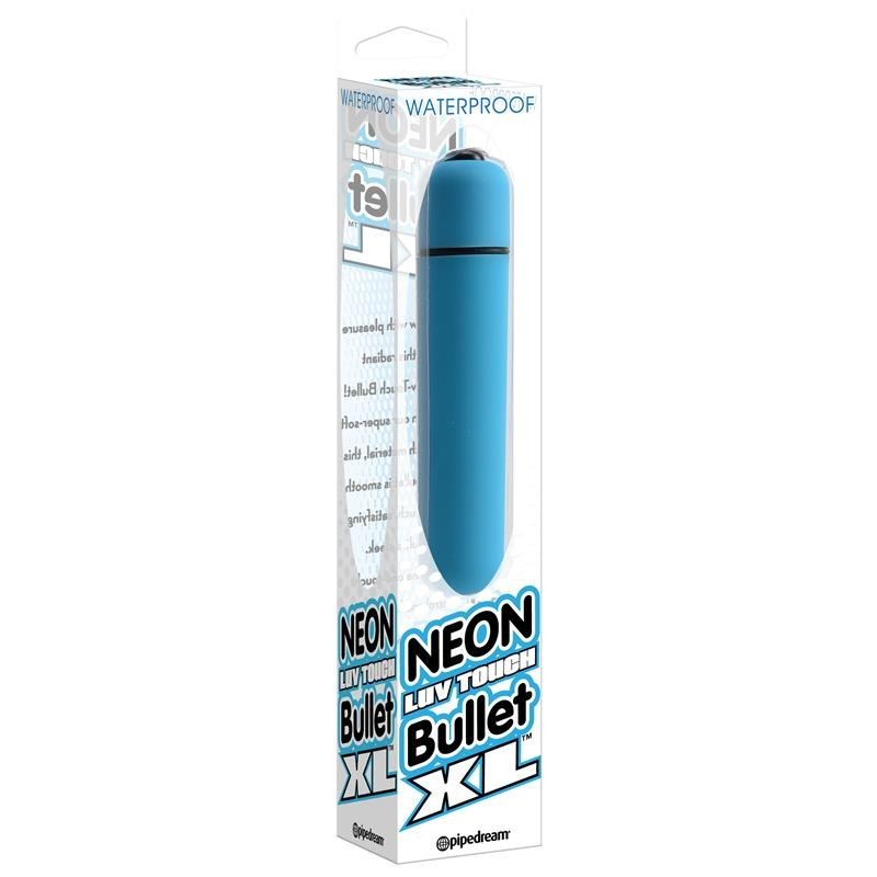 Néon balle vibrante XL Luv Touch bleu