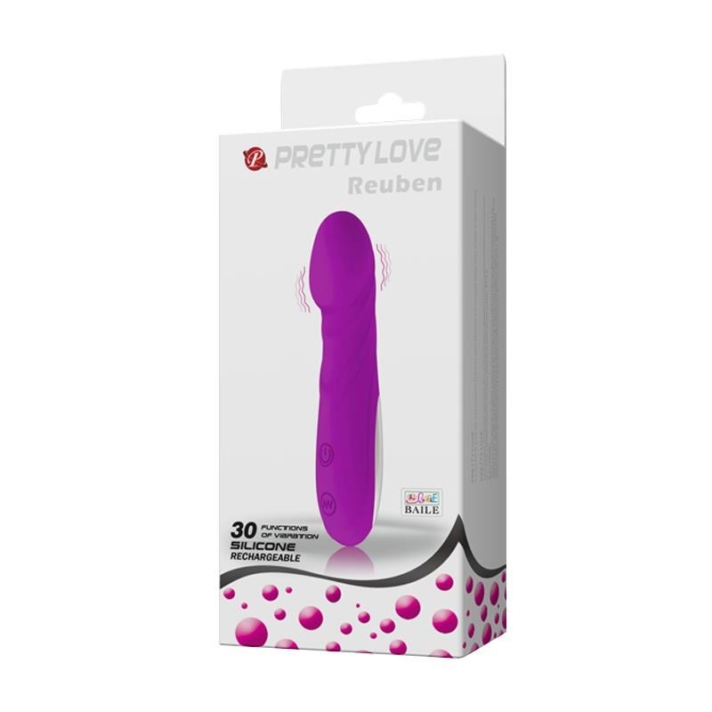 Pretty Love Mini Vibromasseur Reuben couleur pourpre