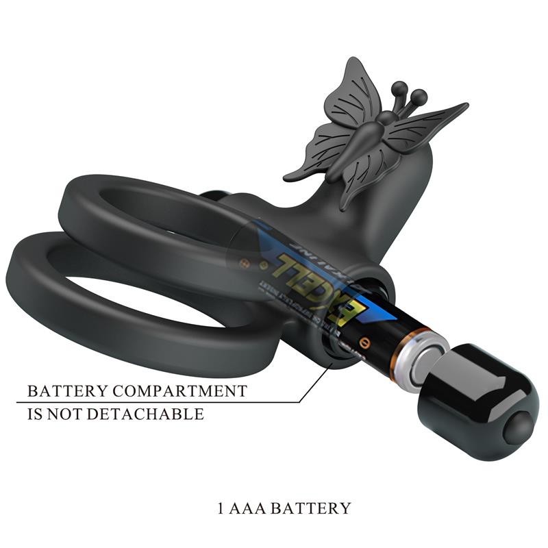 Anneau à pénis Passionate Ring IX vibrant