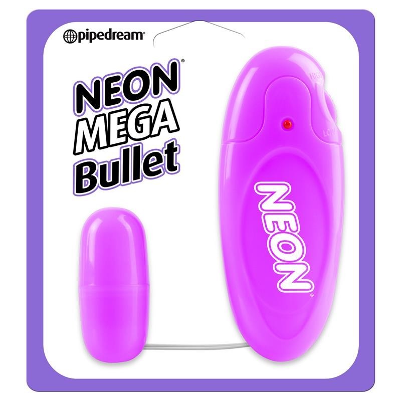 Neon balle vibrante a télécommande Luv Touch mauve