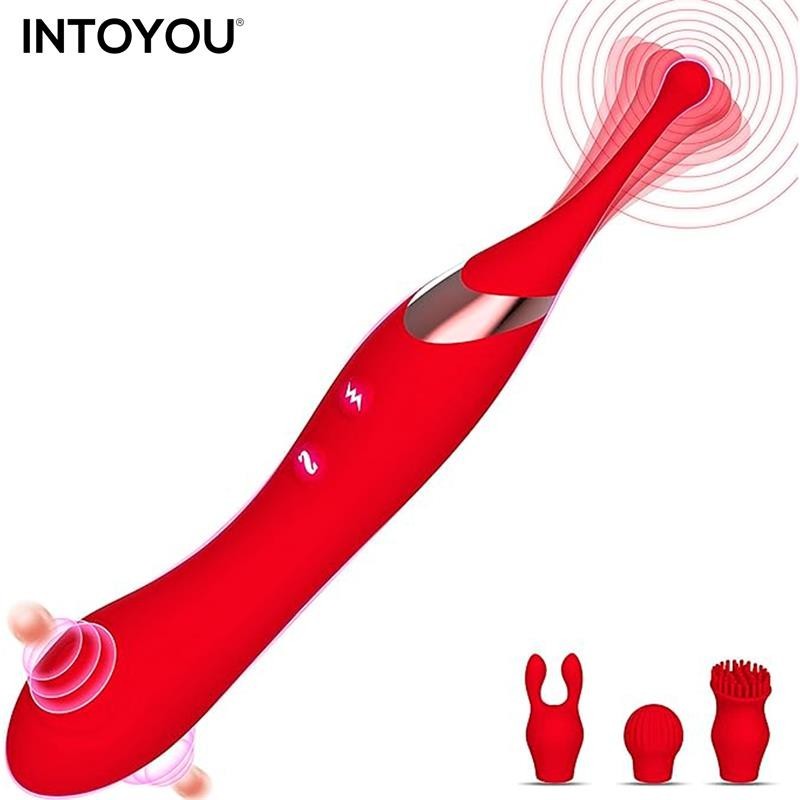 Onax stimulateur Double vibromasseur de Point et Double Pulsation USB