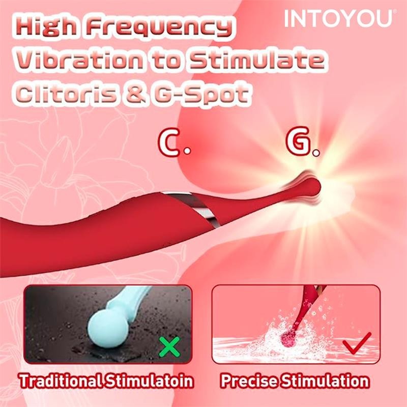 Onax stimulateur Double vibromasseur de Point et Double Pulsation USB