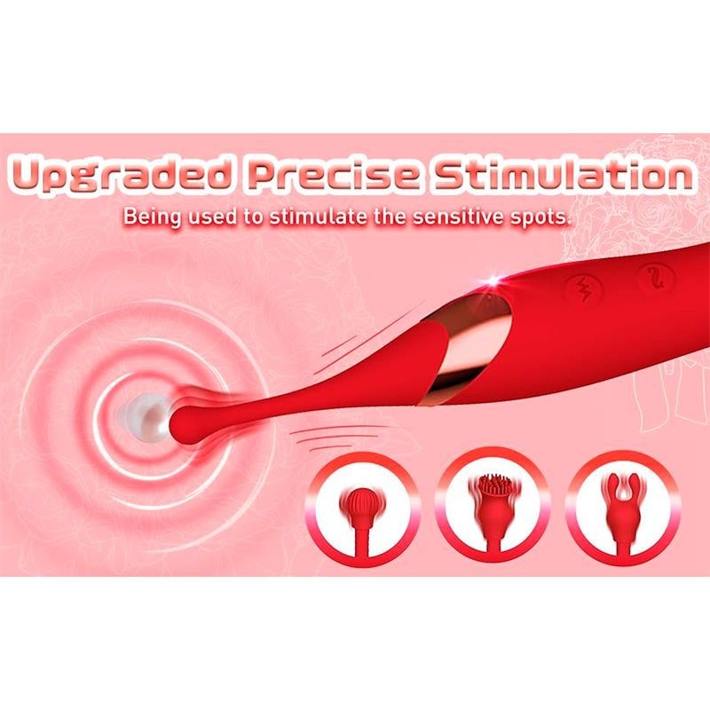 Onax stimulateur Double vibromasseur de Point et Double Pulsation USB