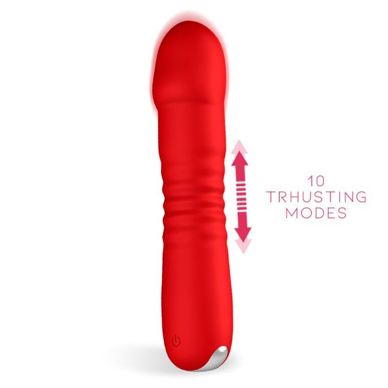 Marygold Stimulateur avec mouvement Thrusting Up & Down USB silicone