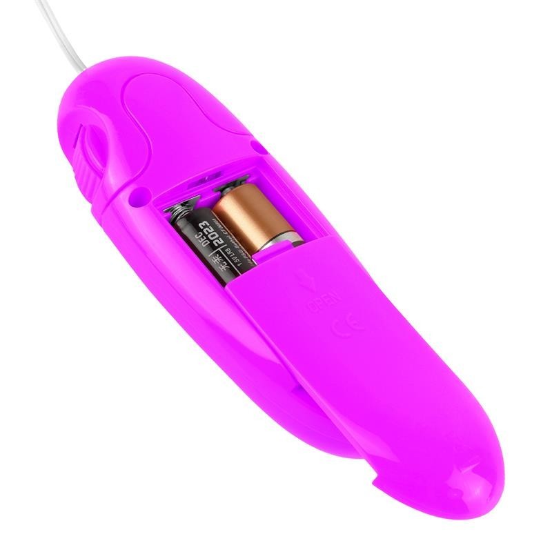 Neon balle vibrante a télécommande Luv Touch mauve
