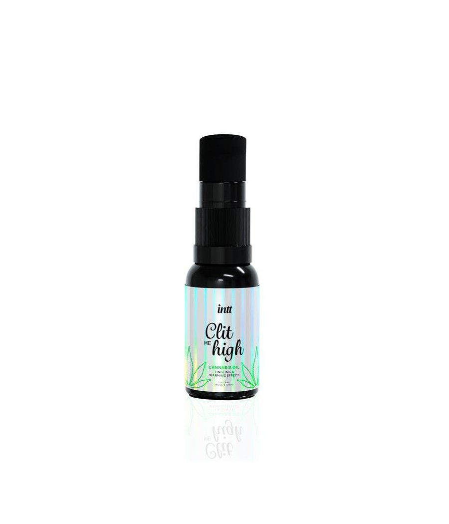 Stimulateur de clitoris Clit Me High avec de l'huile de cannabis