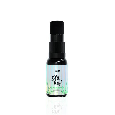Stimulateur de clitoris Clit Me High avec de l'huile de cannabis