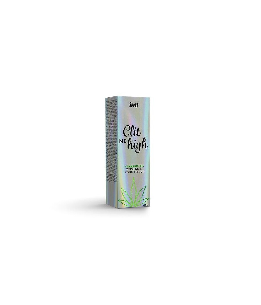 Stimulateur de clitoris Clit Me High avec de l'huile de cannabis