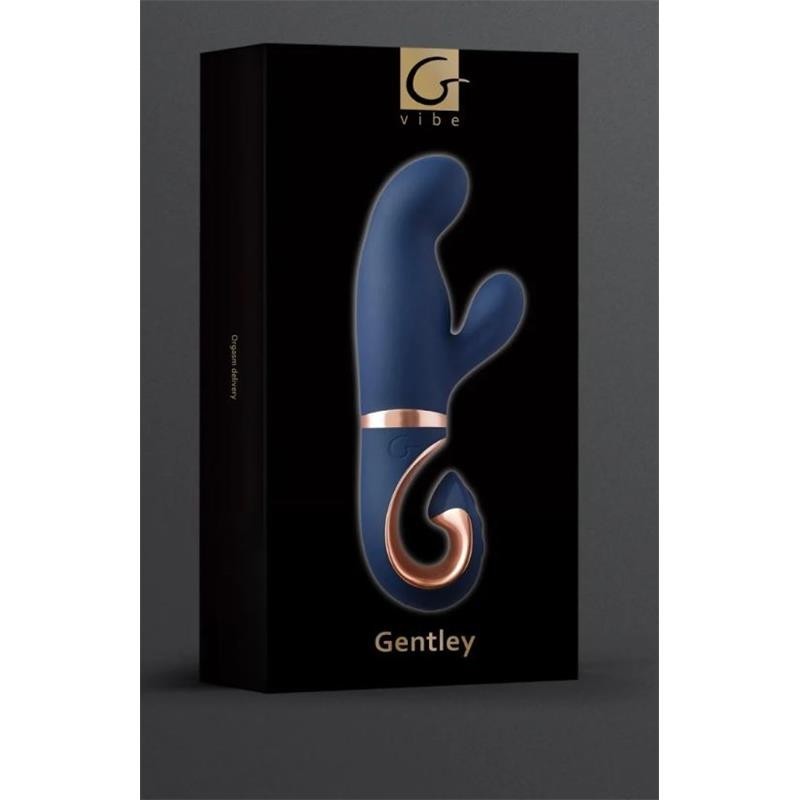 Gentleet Vibromasseur point G Bleu Caraïbes