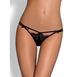Intensa Tanga Double Couleur Noir