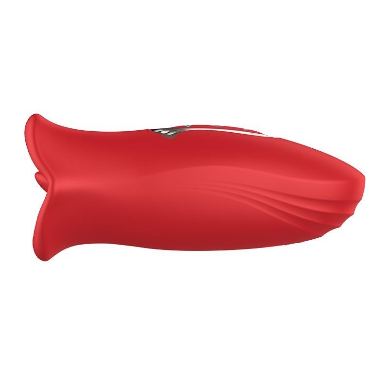 Ember Vibromasseur forme bouche avec Lameteo et Vibration USB silicone