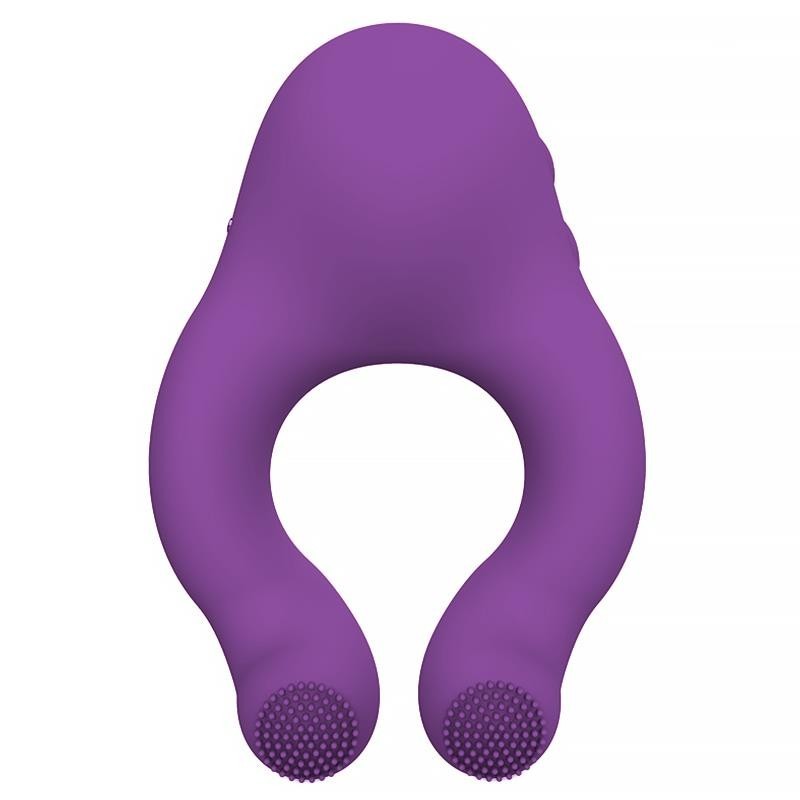 Fenda Anneau Vibromasseur avec langue stimulateur et télécommande 3 Moteurs USB magnetique