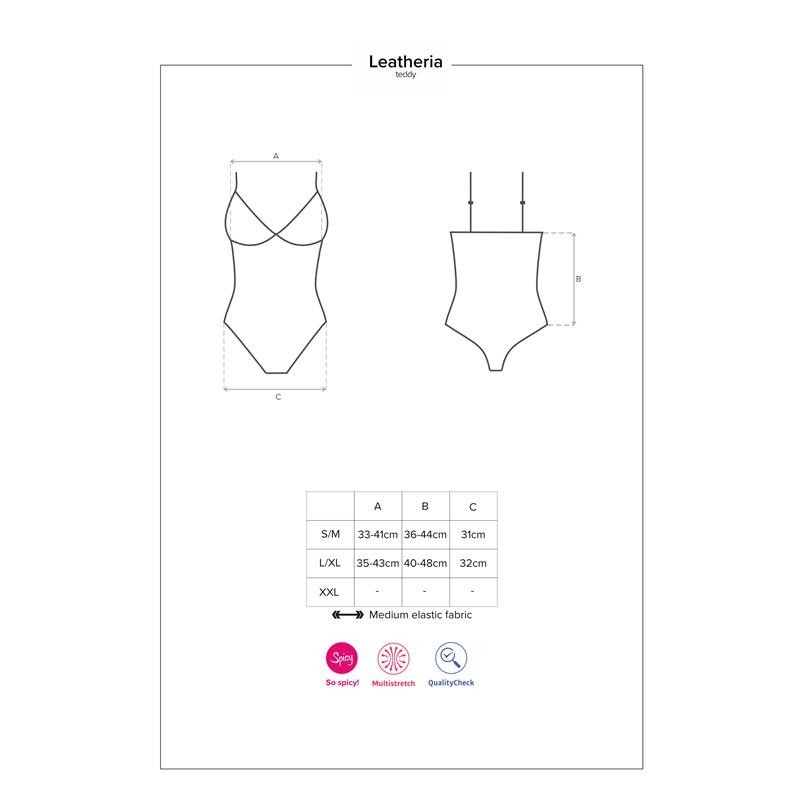 Leatheria teddy Taille S/M