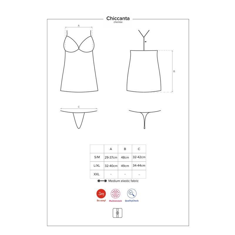 nuisette et Tanga Chiccanta