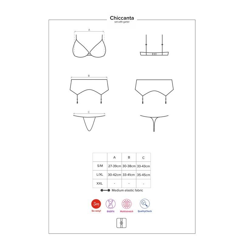 Ensemble de 3 pièces Chiccanta