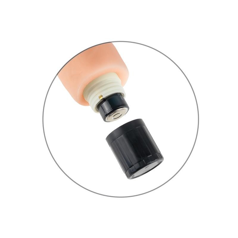 Vibromasseur réaliste Toyz n° 9, couleur naturelle