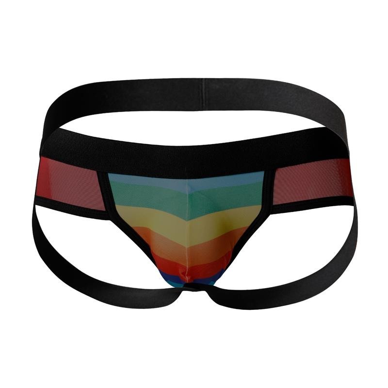 C4M13 culotte Jockstrap arc-en-ciel Arc-en-ciel