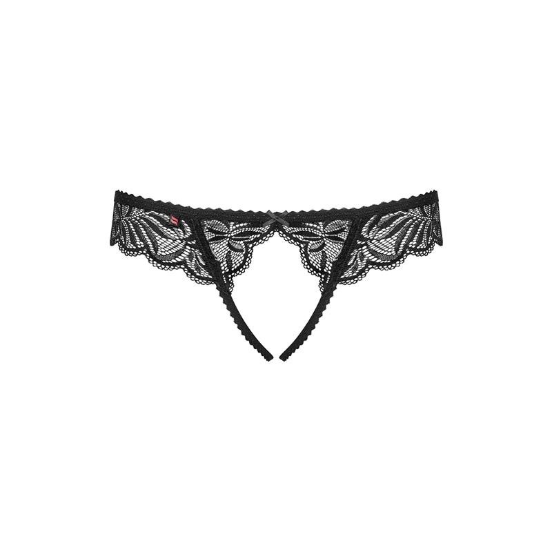 Contica culotte ouvertes noir