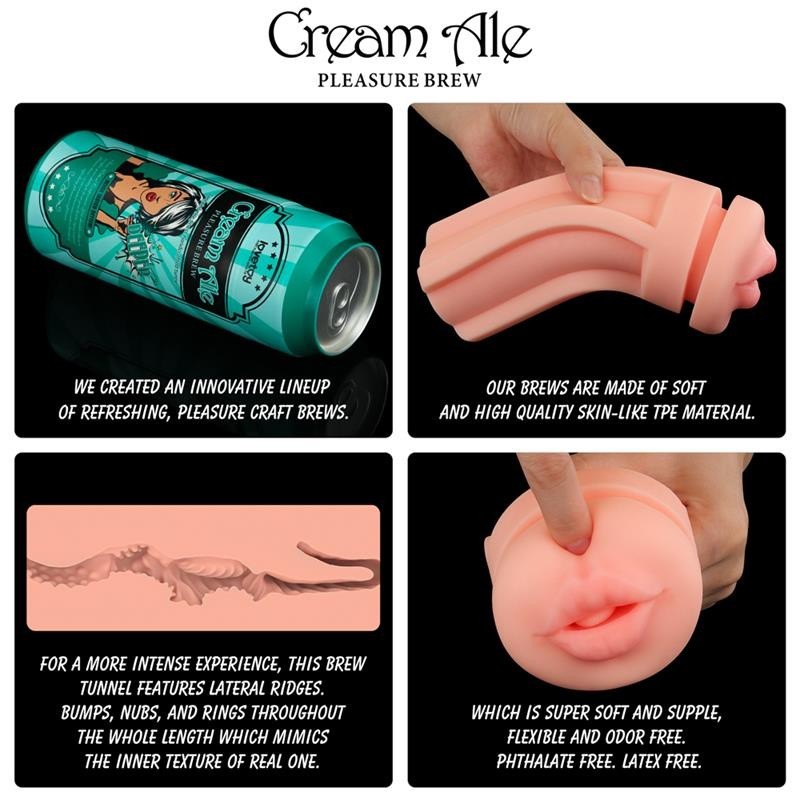 Lata masturbateura bouche Crème Ale