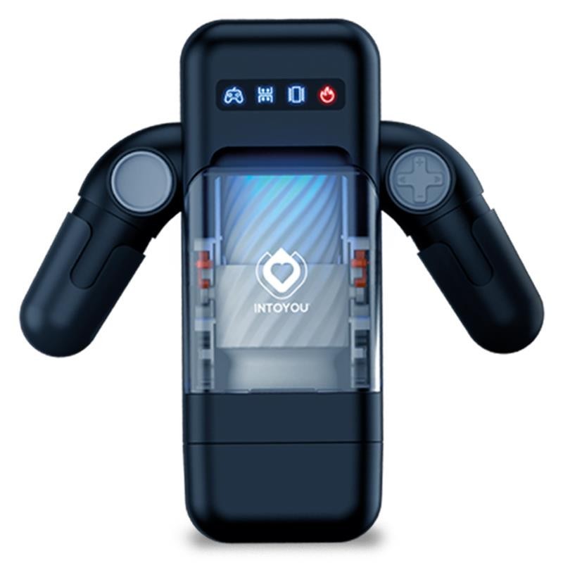 Elon Masturbateur Intelligent Fonction Haut et Bas, chaud, Vibration et Support Movil