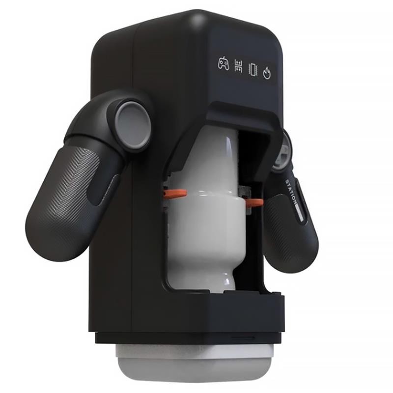 Elon Masturbateur Intelligent Fonction Haut et Bas, chaud, Vibration et Support Movil