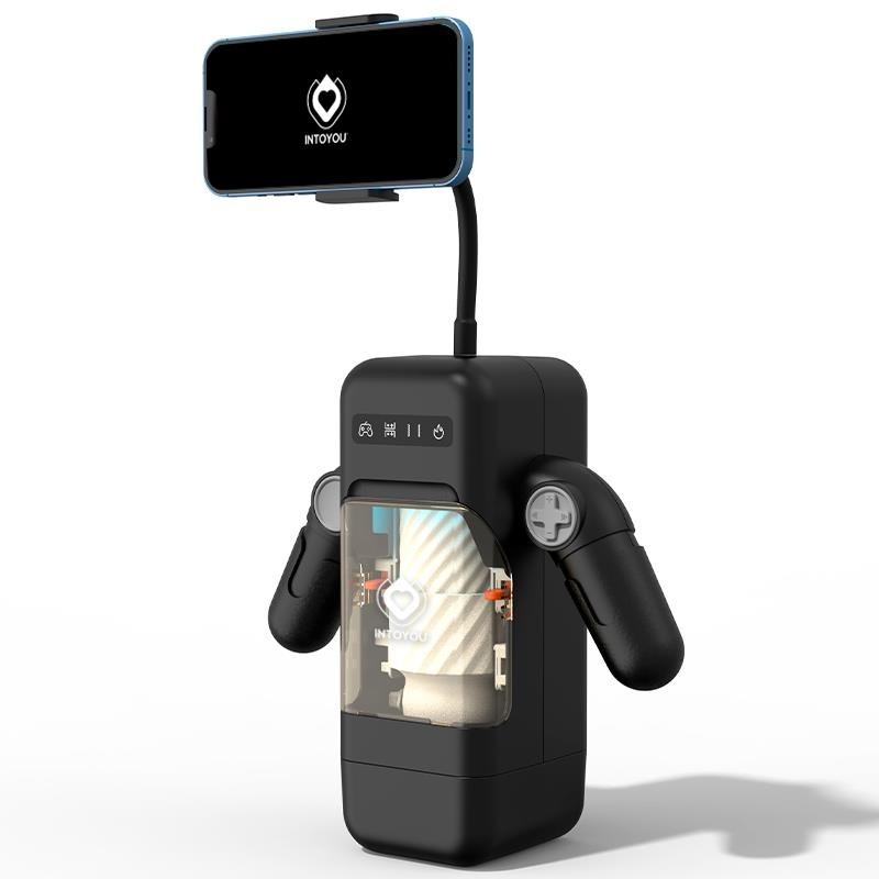 Elon Masturbateur Intelligent Fonction Haut et Bas, chaud, Vibration et Support Movil