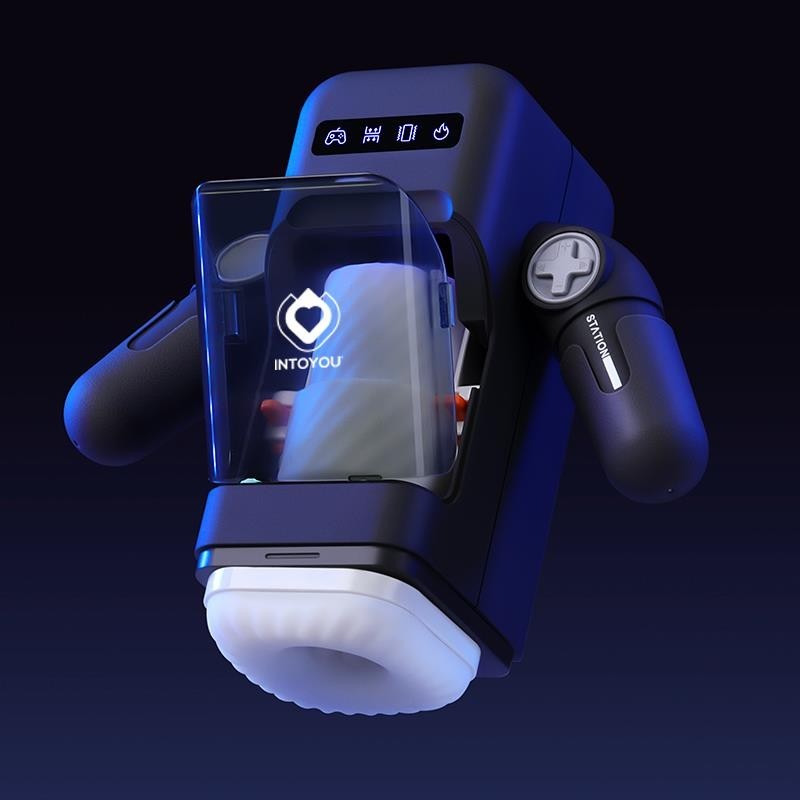 Elon Masturbateur Intelligent Fonction Haut et Bas, chaud, Vibration et Support Movil