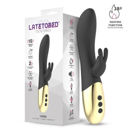 Leums Vibromasseur Rabbit avec Fonction chaud point G USB magnetique