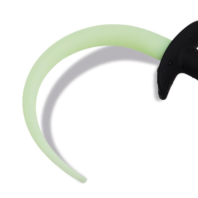 Plug Anal avec queue que phosphorescent