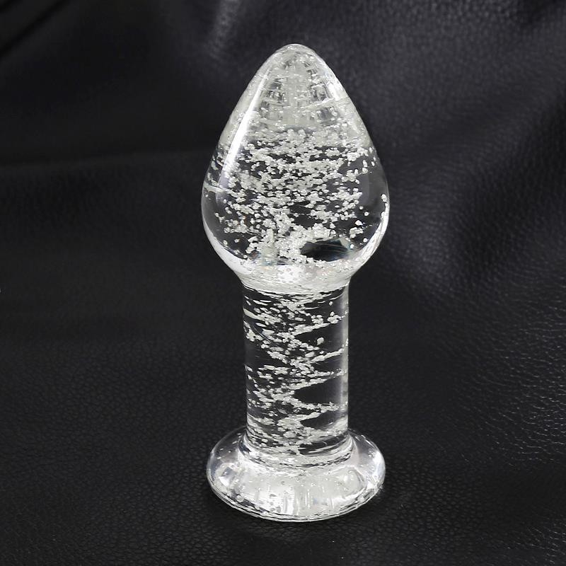 Plug Anal en verre qui Brille dans l'Oscurité