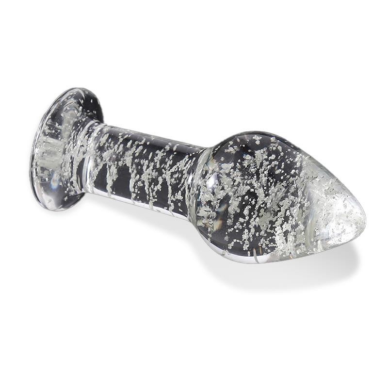 Plug Anal en verre qui Brille dans l'Oscurité