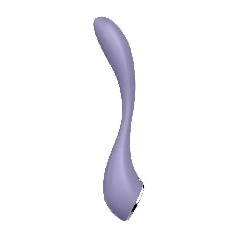 G-Spot Flex 5+ Multi Vibromasseur avec Satisfyer Connect APP Lilas