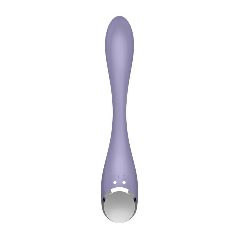 G-Spot Flex 5+ Multi Vibromasseur avec Satisfyer Connect APP Lilas