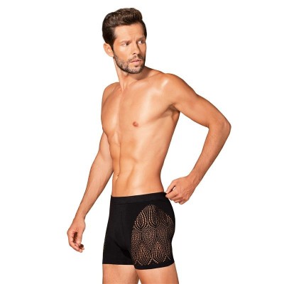 Boxer découpé noir M103 S/M/L