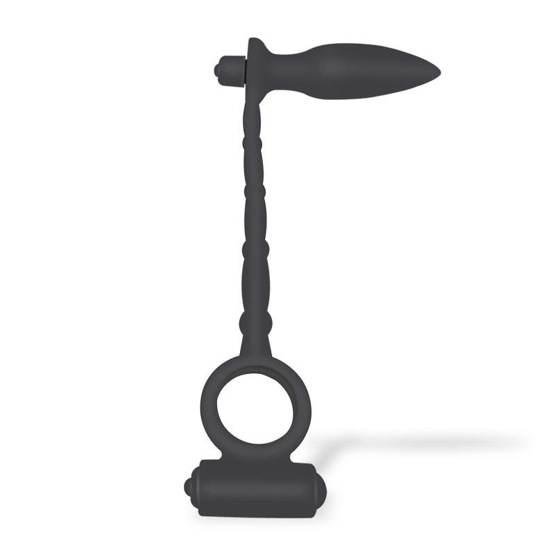 Sugilite Plug Anal vibrant et Anneau à pénis vibrant