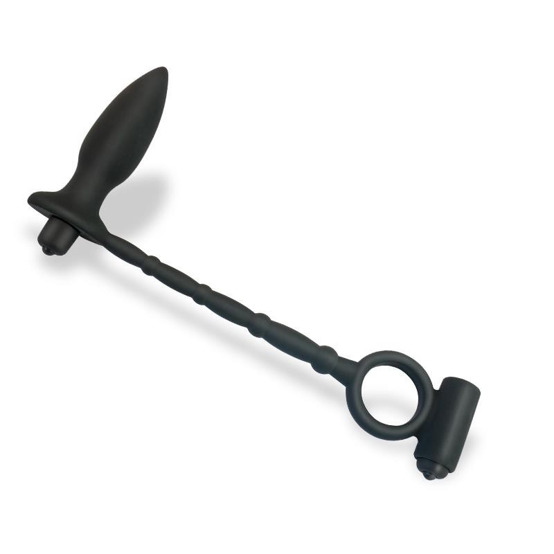 Sugilite Plug Anal vibrant et Anneau à pénis vibrant