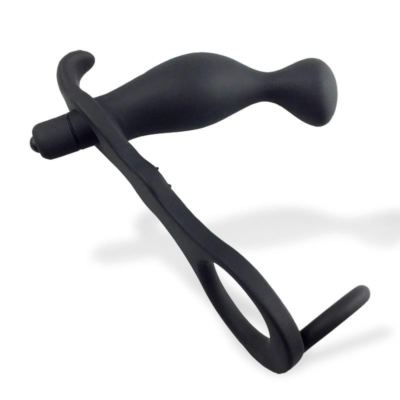 Larimar Plug Anal vibrant et Anneau pour pénis et testicules