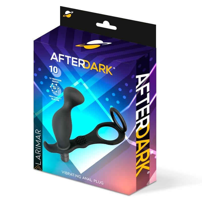 Larimar Plug Anal vibrant et Anneau pour pénis et testicules
