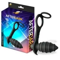 Aksten Plug Anal vibrant et Anneau pour Testicules