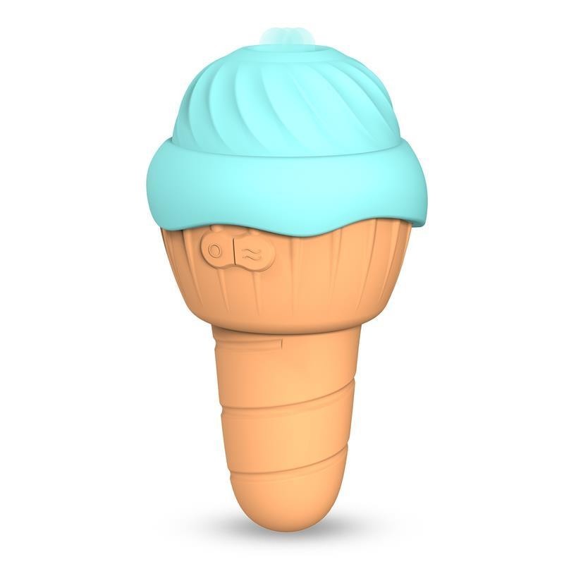 Frostylicious Stimulateur avec Langue Stimulatrice et Vibration