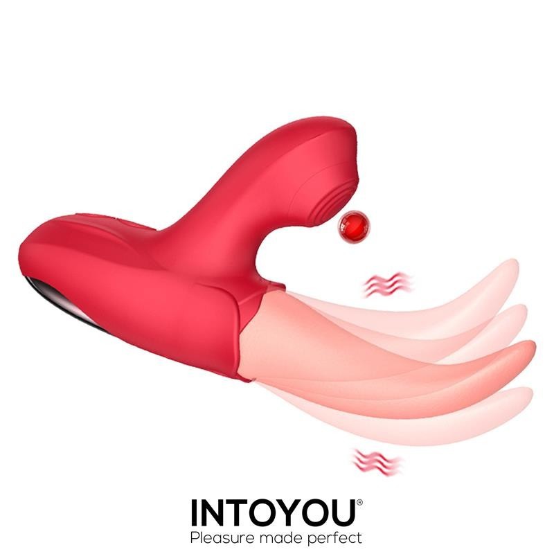 Stimulateur Double avec Langue et Pulsation