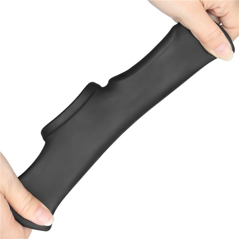 Anneau vibrant pour pénis et anus Silk Knights