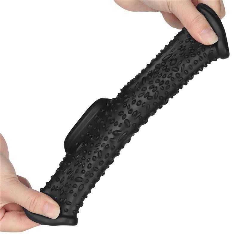 Anneau vibrant pour pénis et anus Drip Knights