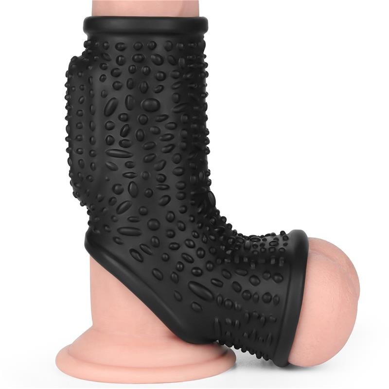 Anneau vibrant pour pénis et anus Drip Knights